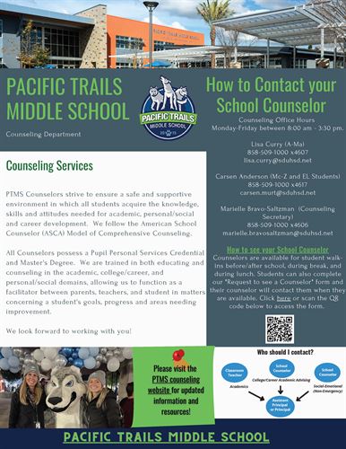 Counseling flyer